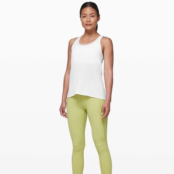 Lululemon Reenergized 2-in-1 Tank White / White - Picture 1 of 11